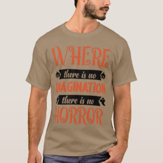T-shirt Pas de musique d'horreur vintage