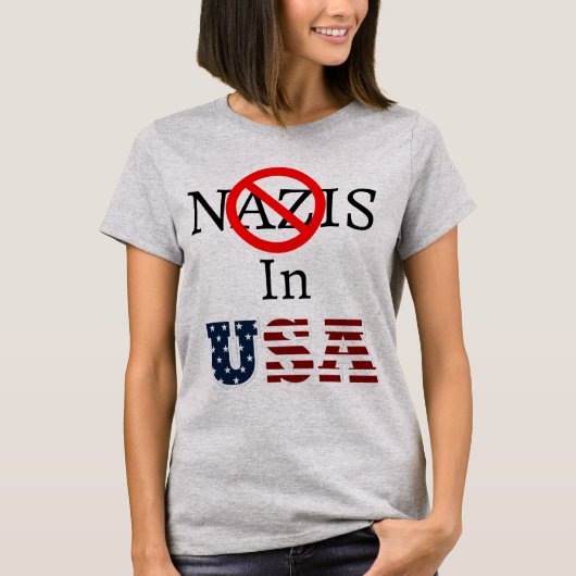 T-Shirt Pas de Nazis (Devant)