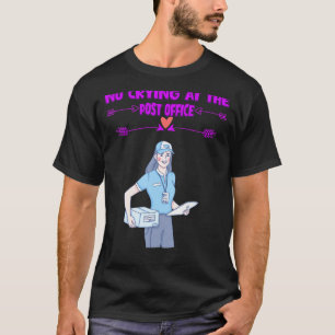 T-shirt Pas De Pleurage À La Poste Des Slogans Sarcastique