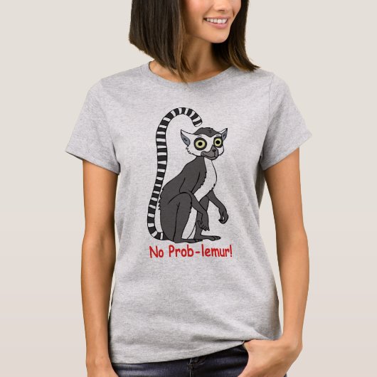 T-shirt Pas de Prob-lemur ! (Devant)