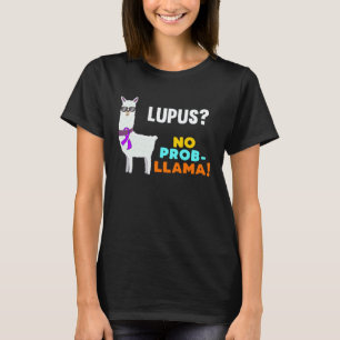 T-shirt Pas De Problème Lama Lupus Guerrier Survivant Sens