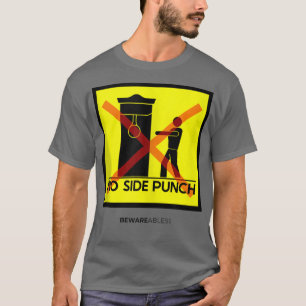 T-shirt Pas de punch latéral botte de vitesse, botte de gy