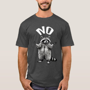 T-shirt Pas de Raton Laveur Drôle