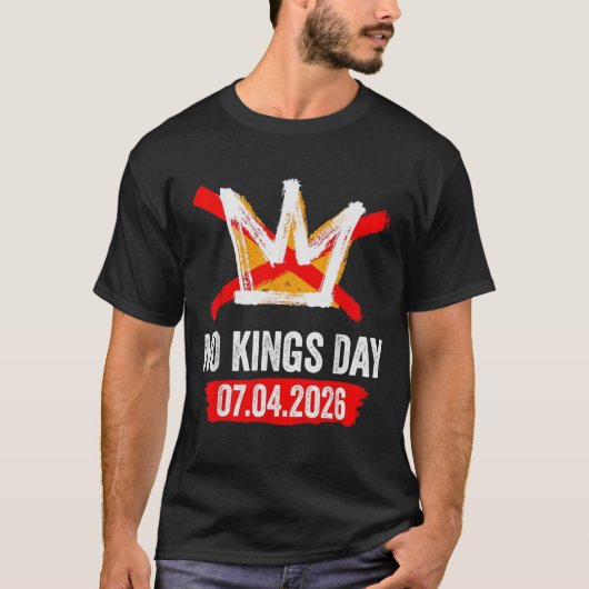 T-shirt Pas de rois (Devant)