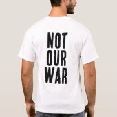 T-SHIRT PAS DE ROIS DEPUIS 1776 (Dos)
