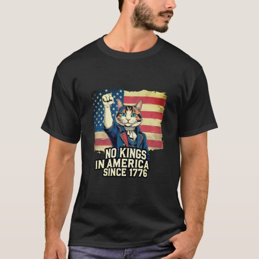 T-shirt Pas de rois en Amérique (Devant)