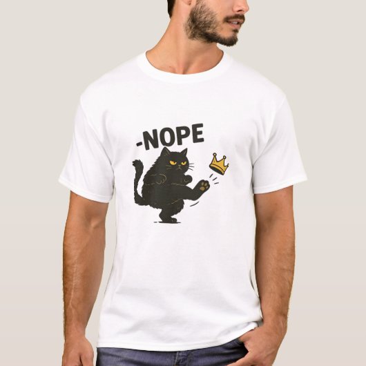 T-shirt Pas de rois en Amérique Essential Cool Unique (Devant)