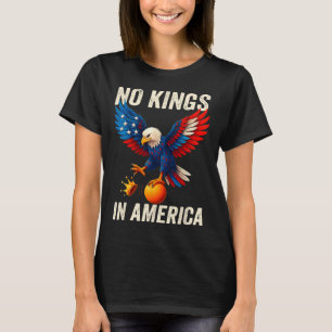 T-shirt Pas De Rois En Amérique Nous Peuples Politiques Po