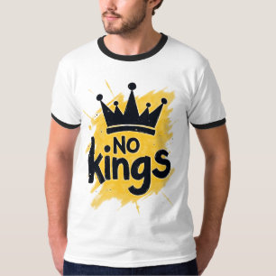T-shirt Pas de rois – Le pouvoir au peuple Design
