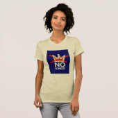 T-shirt Pas de rois pour les femmes (Devant entier)