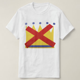 T-shirt Pas de rois Protester Résister Unir
