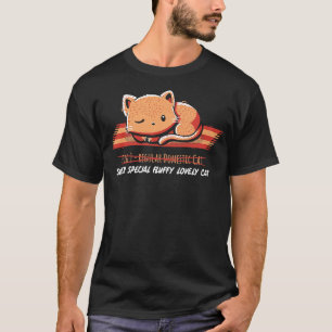 T-shirt Pas de rouge de chat domestique régulier