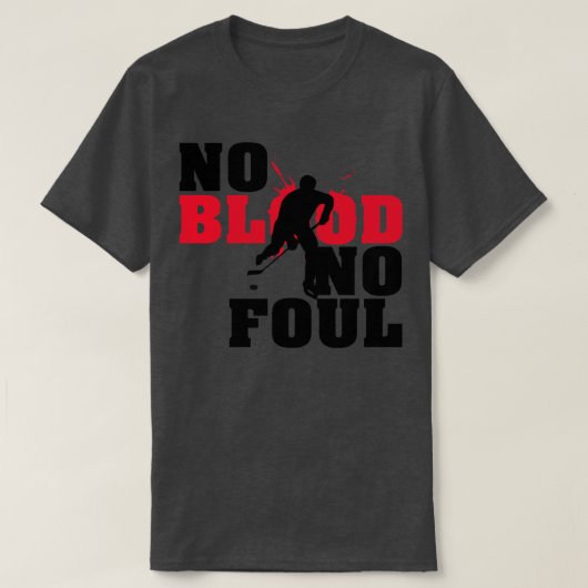 T-shirt Pas de sang, pas de faute (Design devant)