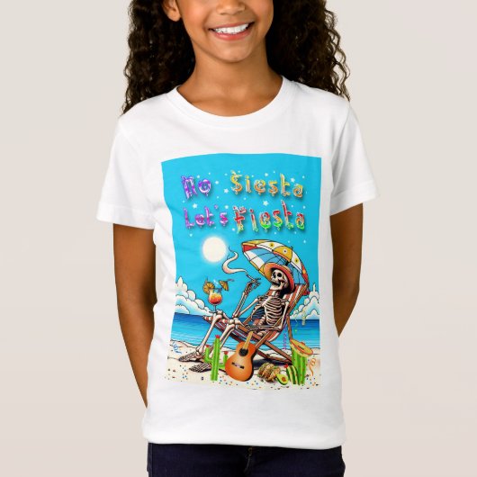 T-Shirt Pas de sieste Fiesta (Devant)