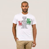 T-shirt Pas de soins de santé socialisés (Devant entier)