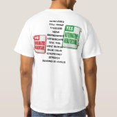 T-shirt Pas de soins de santé socialisés - (Dos)