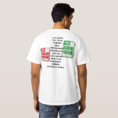 T-shirt Pas de soins de santé socialisés - (Dos entier)