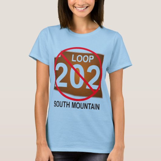 T-shirt Pas de South Mountain 202 (Devant)