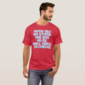 T-shirt Pas de stress un Boo pas de E dos impression rap d (Devant entier)