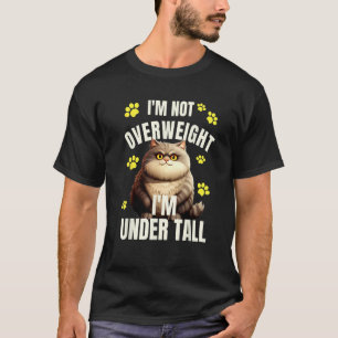 T-shirt Pas De Surpoids Sous Le Grand Chat Drôle Chonky Ch