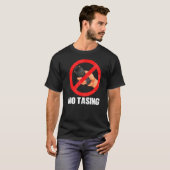 T-shirt Pas de Taser électrique de Tasing (Devant entier)