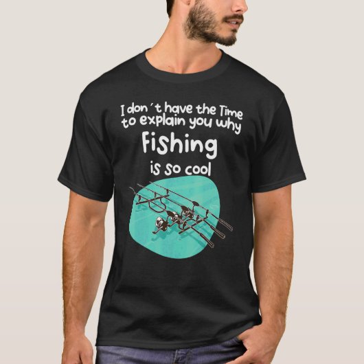 T-shirt Pas de temps sans pêche (Devant)