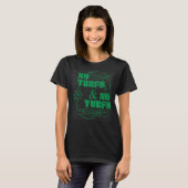 T-shirt Pas De Terfs Et Pas De Turfs (Devant entier)