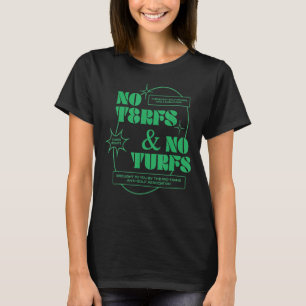 T-shirt Pas de Terfs et pas de Turfs Droits Trans LGBTQ Hu