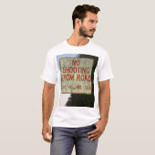 T-shirt Pas de tir de Road Tee (Devant entier)