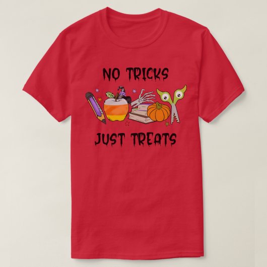 T-shirt Pas De Trucs Juste Traite La Vie De L'Enseignant D (Design devant)