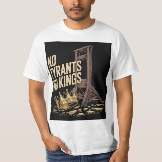 T-shirt Pas de Tyrans Pas de Rois (Devant)
