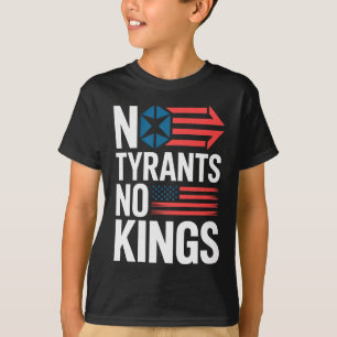 T-shirt Pas de Tyrans Pas de Rois Liberté Patriote Manifes