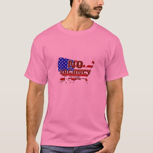 T-shirt Pas De Vacances - Sécurisez La Frontière (Devant)