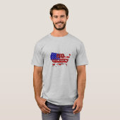 T-shirt Pas De Vacances - Sécurisez La Frontière (Devant entier)