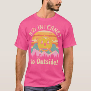 T-shirt Pas de vidéos Internet