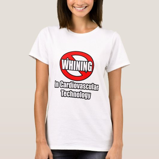 T-shirt Pas De Whining En Technologie Cardiovasculaire (Devant)