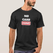 T-shirt Pas de zone carb (100% CARNIVORE) (Devant)