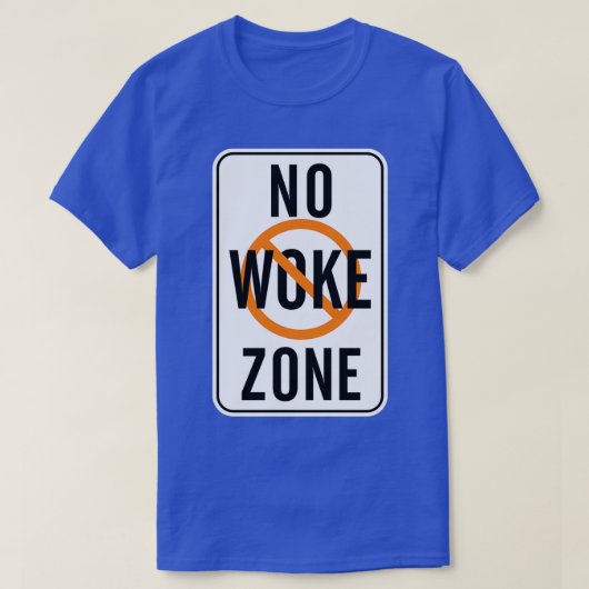 T-shirt Pas de zone de travail (Design devant)