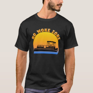 T-shirt Pas de zone réveillée anti-démocrate libéral gauch