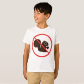 T-shirt Pas d'écureuils (Devant entier)