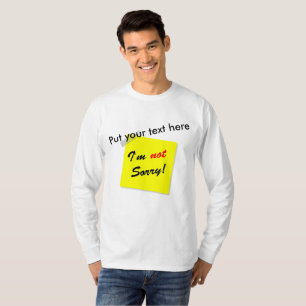 T-shirt Pas Désolé