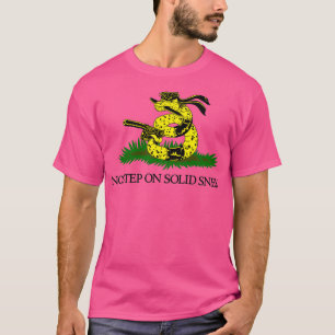 T-shirt Pas d'étape sur le manche solide 