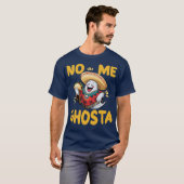 T-shirt pas d'Halloween fantôme (Devant entier)