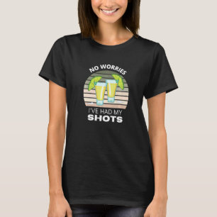 T-shirt Pas D'Inquiétudes, J'Ai Eu Les Deux Chaussures
