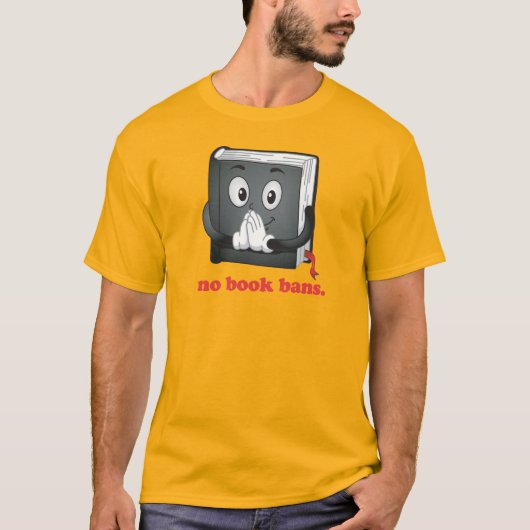 T-shirt Pas d'interdictions de livres S'il vous plaît (Devant)