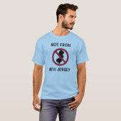 T-shirt PAS du New Jersey (Devant entier)