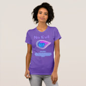 T-shirt Pas d'yeux mal - Iris (Devant entier)