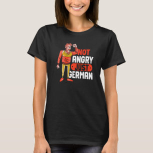 T-shirt Pas en colère juste Allemagne Allemagne Voice Teac