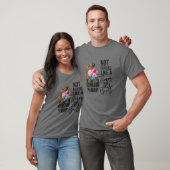 T-shirt Pas Fragile Comme Une Fleur Comme Une Bombe Femini (Unisexe)