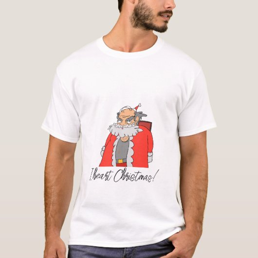 T-shirt pas le père noël (Devant)
